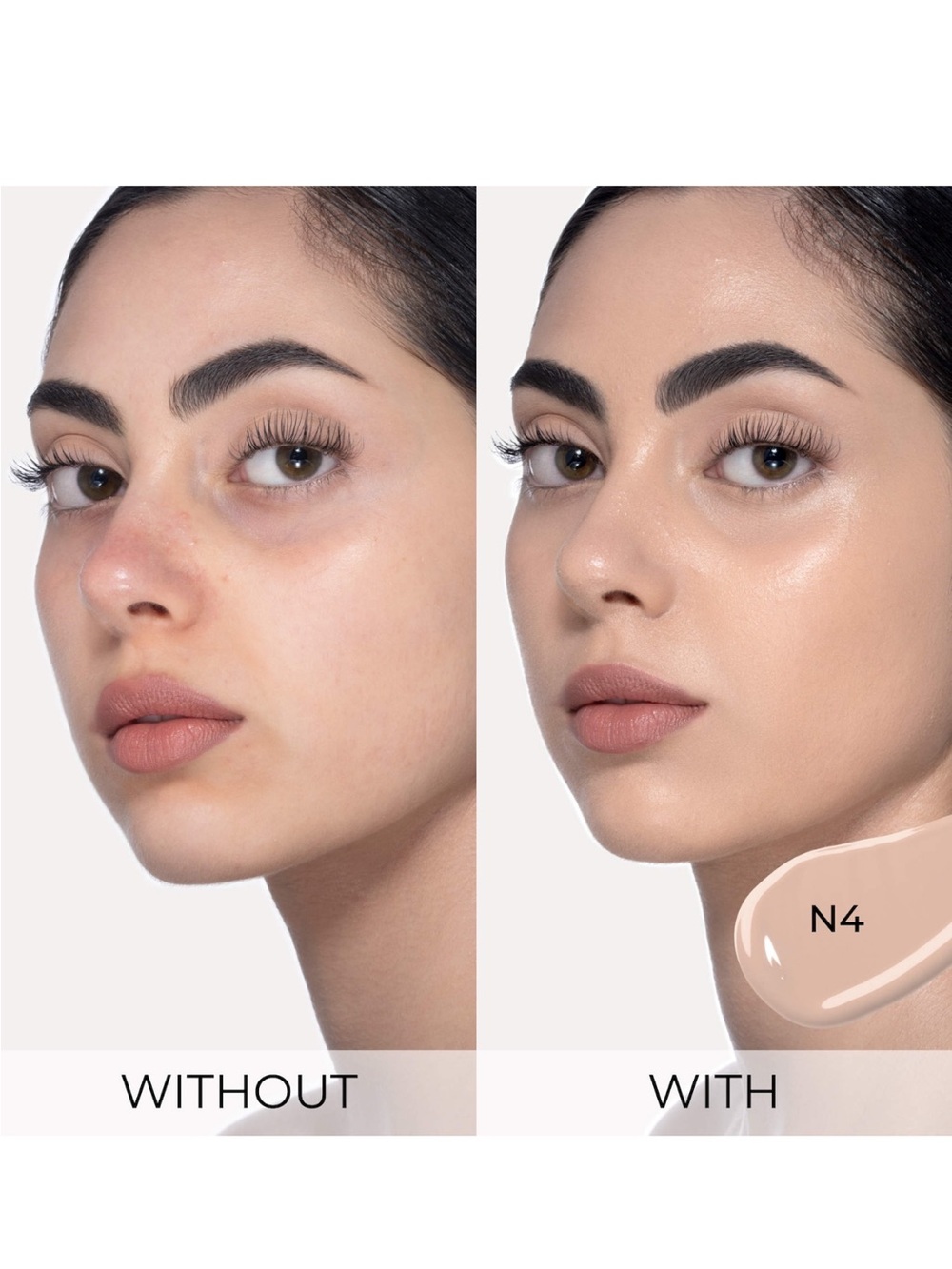 Natasha Denona HY-GLAM hydrating and blurring serum foundation in shade N4 - Picture 5 of 8